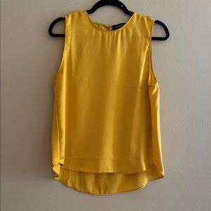 Banana Republic Sunlit Yellow Sleeveless Blouse